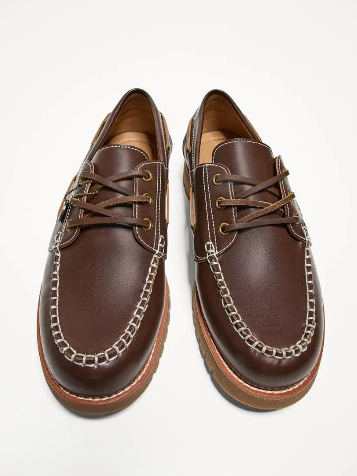 Michael - Classic High Quality Leather Moccasins
