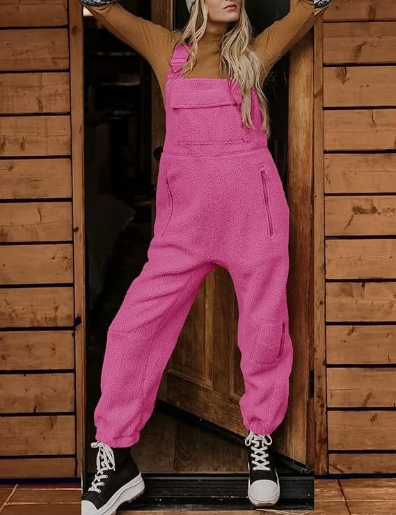 Anaïs - Women's Fleece Thermal Overalls