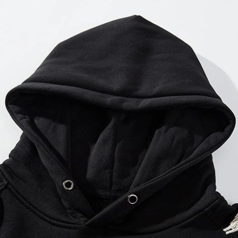 Henri - Nine-Tailed Fox Embroidered Hoodie