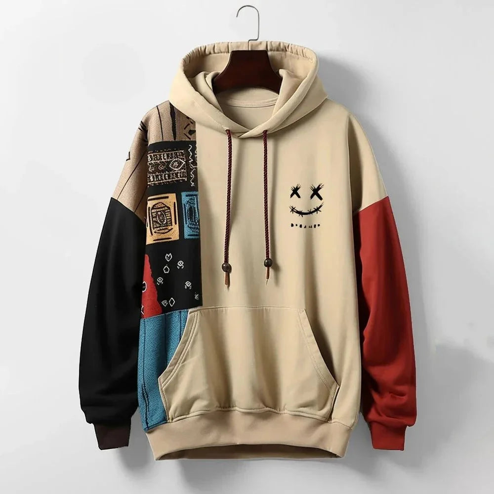 Fabrice - Vintage Cartoon Graphic Hoodie Sweatshirt