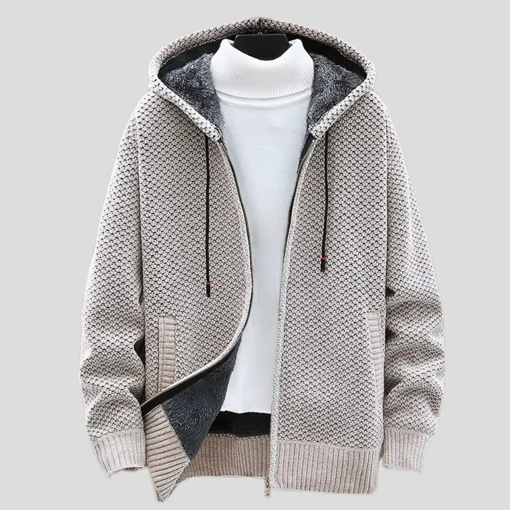 Alex - Paris Knit Hoodie