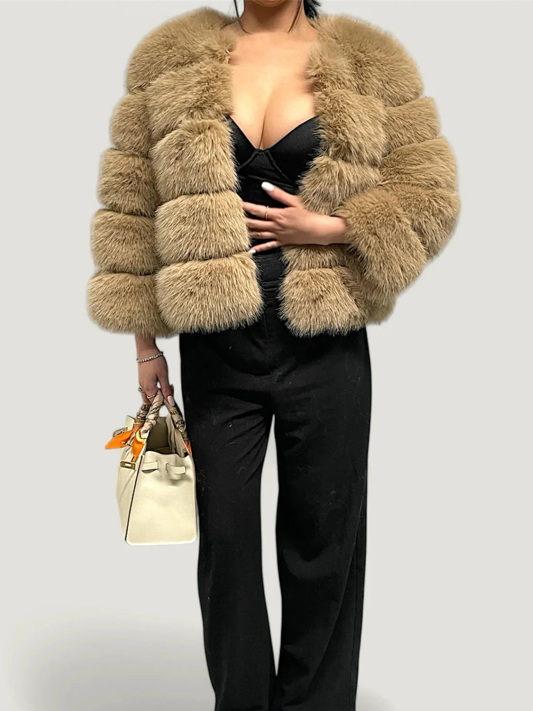 Sabine Luxe High Quality Fur Coat