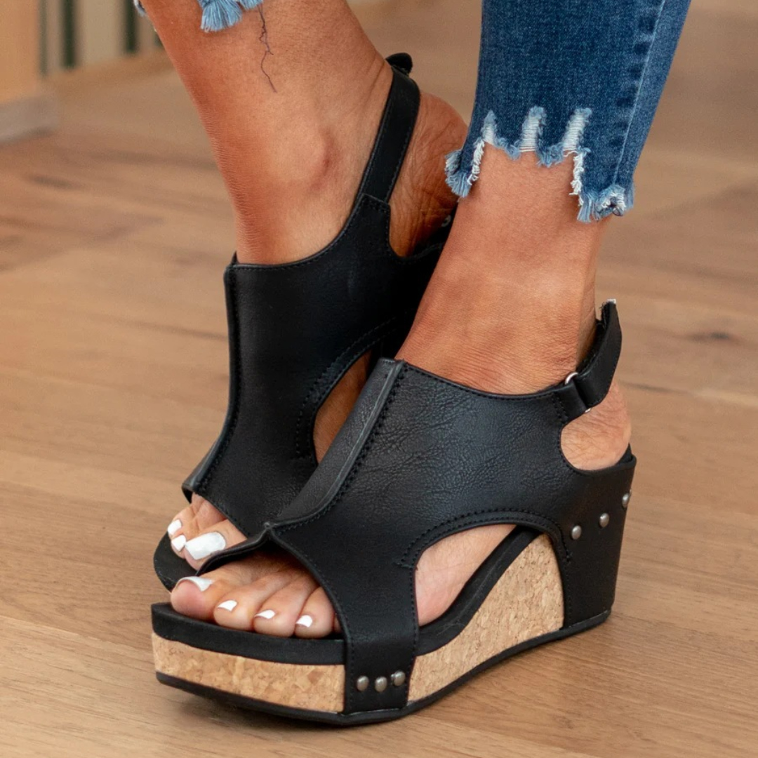 Martyn - Orthopedic Suede Sandals