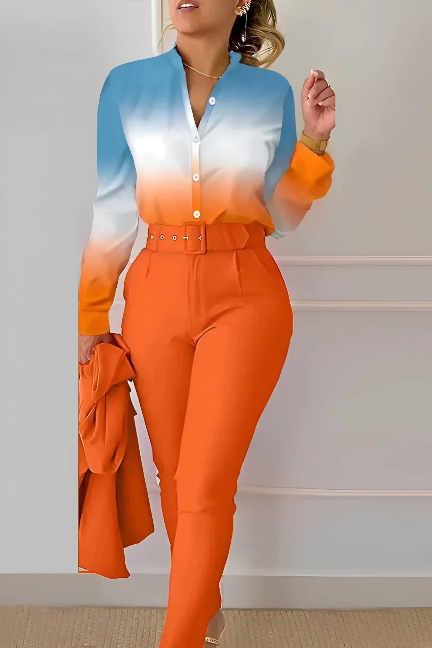 Pauline - Women's 3-Piece Cotton Casual Set