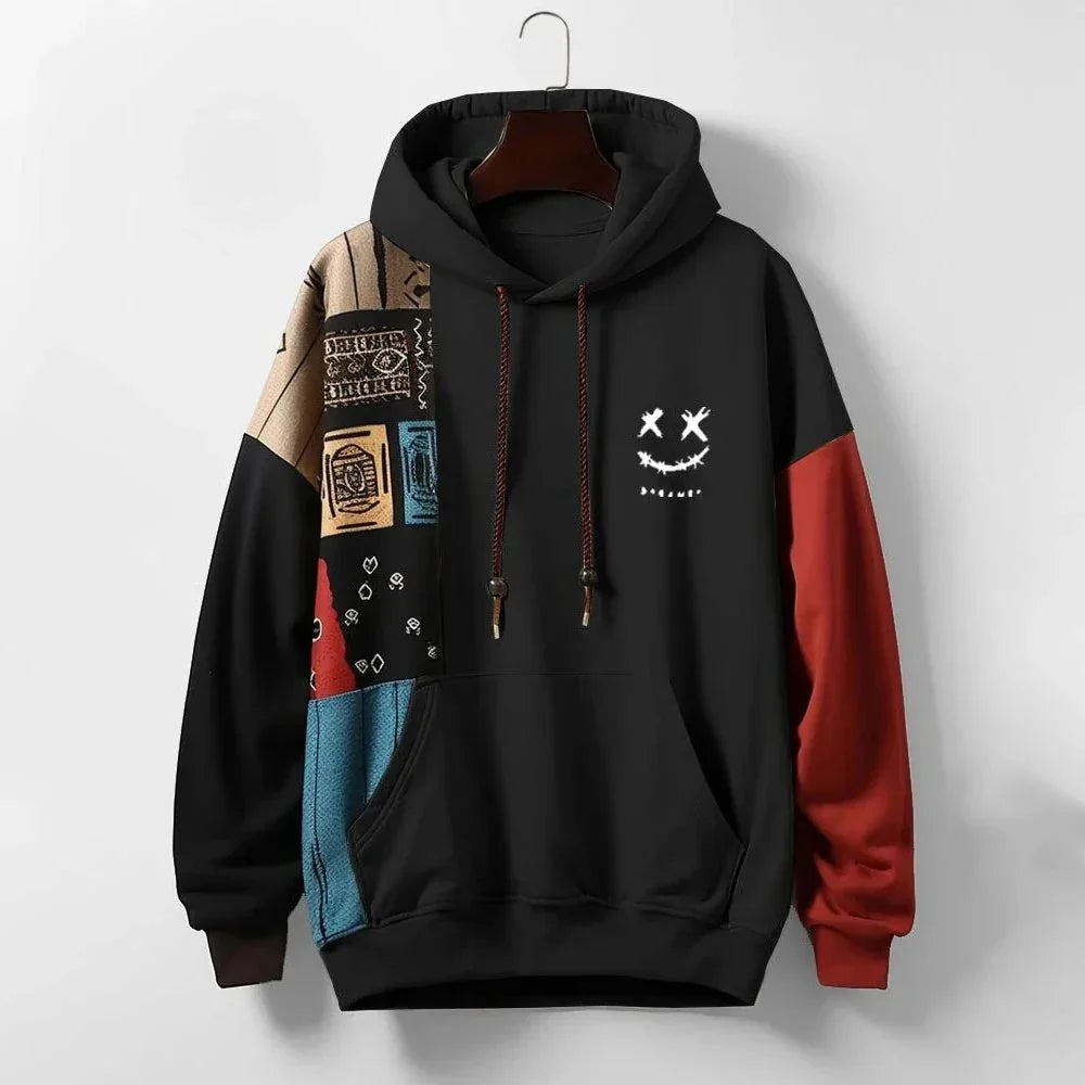 Fabrice - Vintage Cartoon Graphic Hoodie Sweatshirt