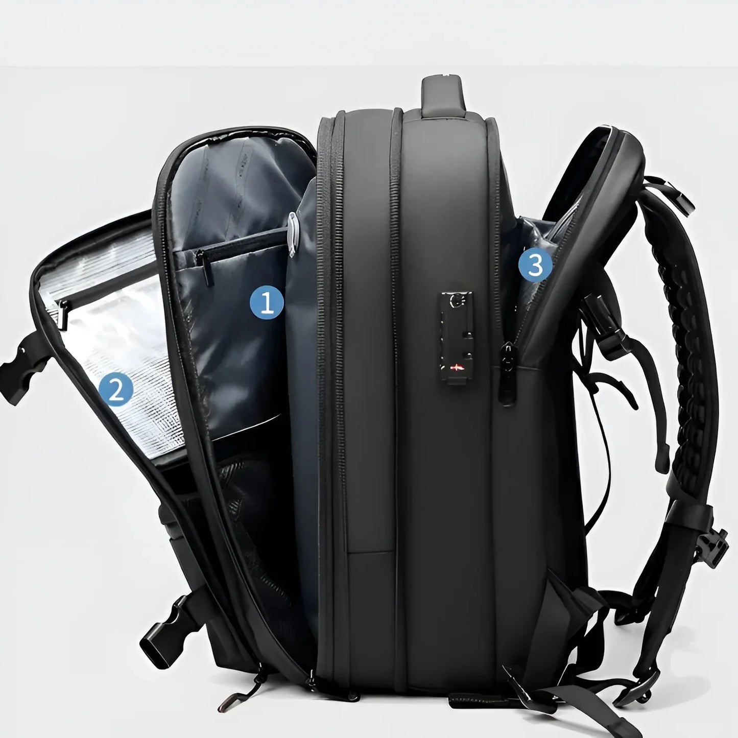 Dżesika - Travel Backpack with Vacuum Compression