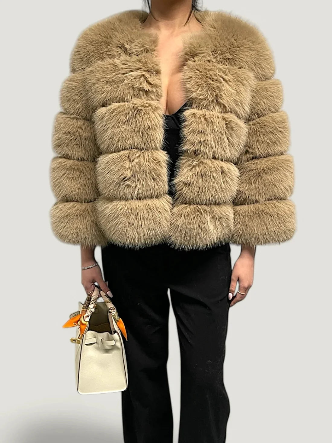 Sabine Luxe High Quality Fur Coat