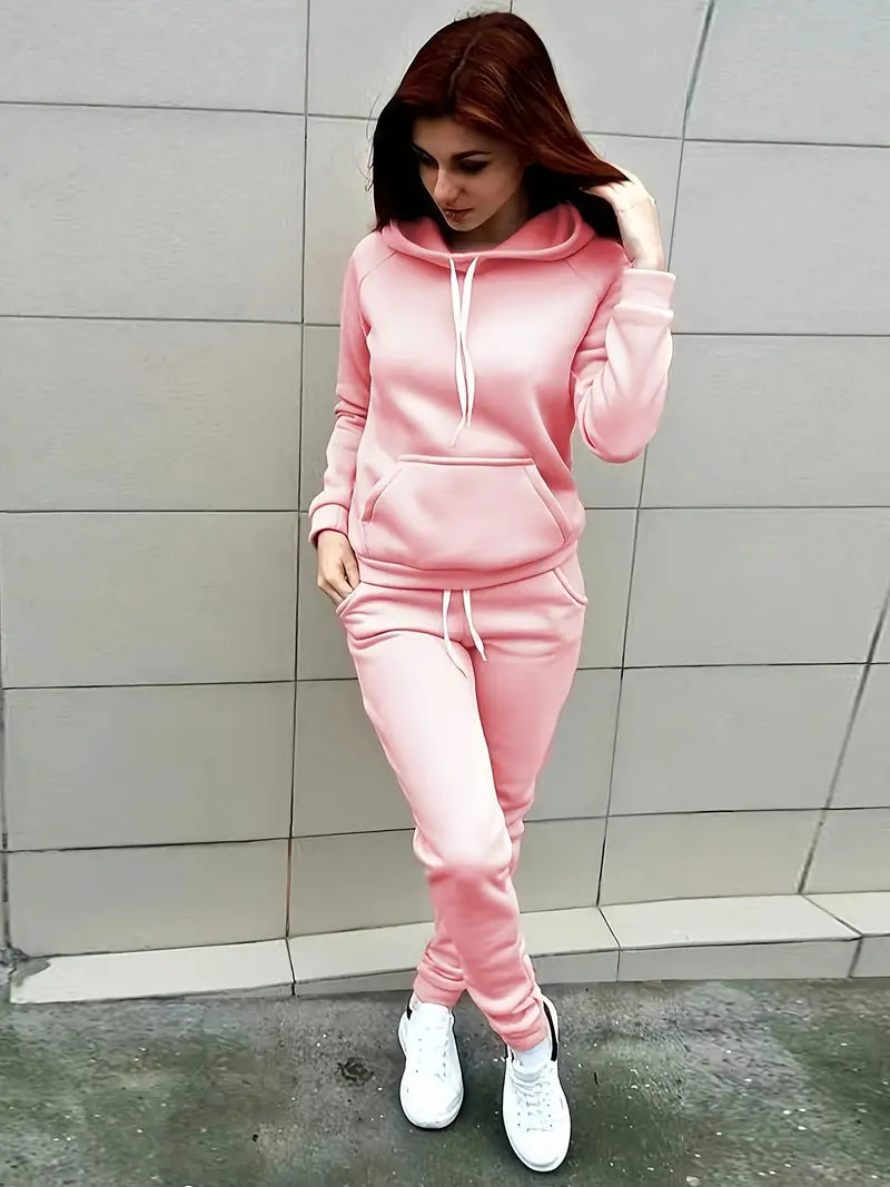 Lubogniewa - Solid Color Sports Jumpsuit