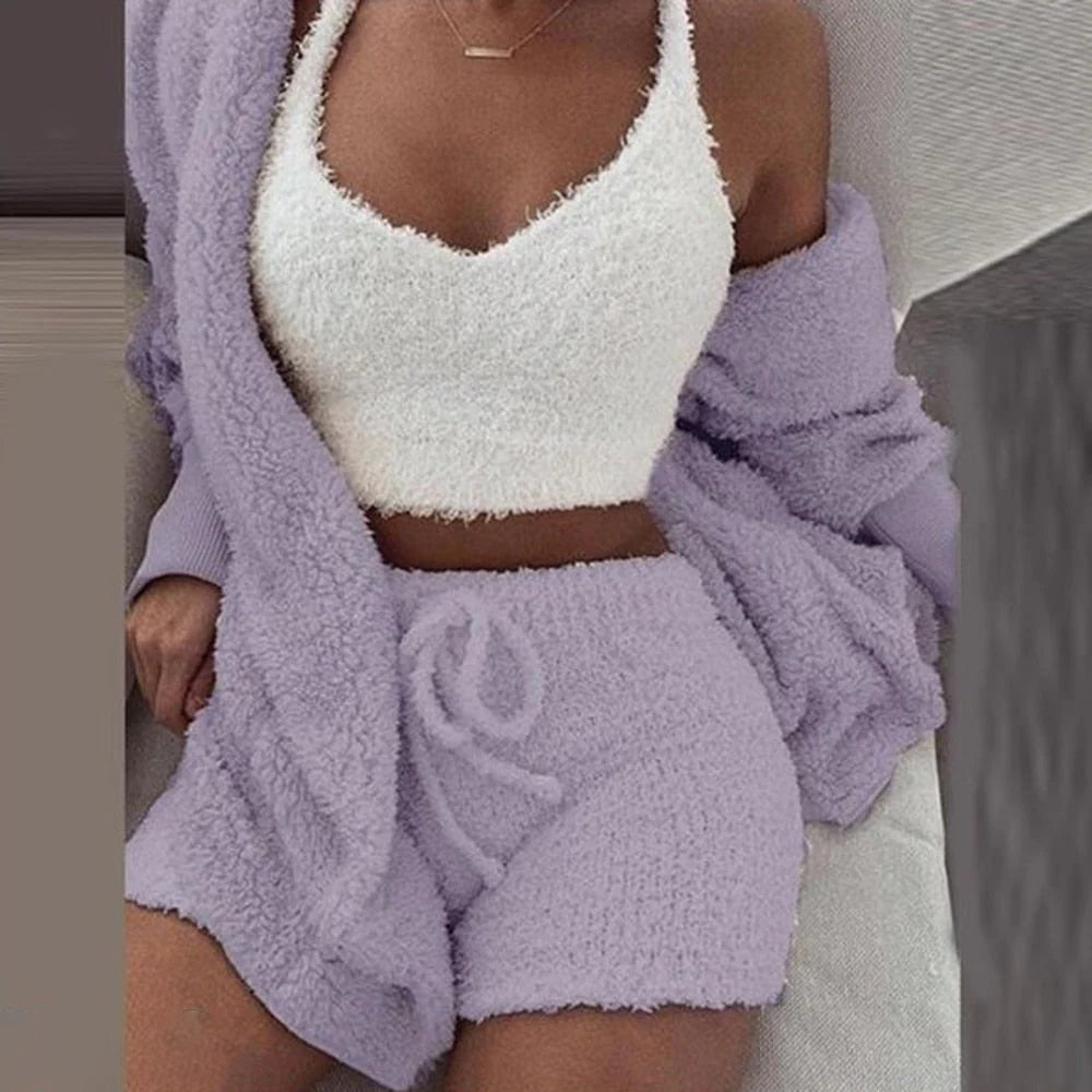 Noémie – Cozy 3-Piece Winter Pajama Set