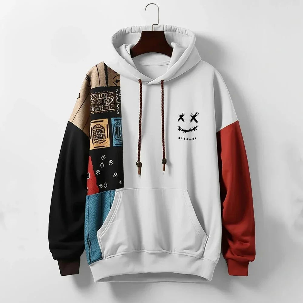 Fabrice - Vintage Cartoon Graphic Hoodie Sweatshirt