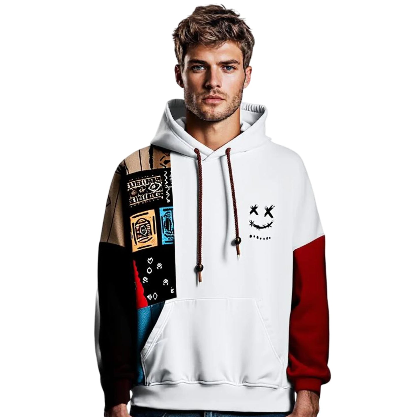 Fabrice - Vintage Cartoon Graphic Hoodie Sweatshirt
