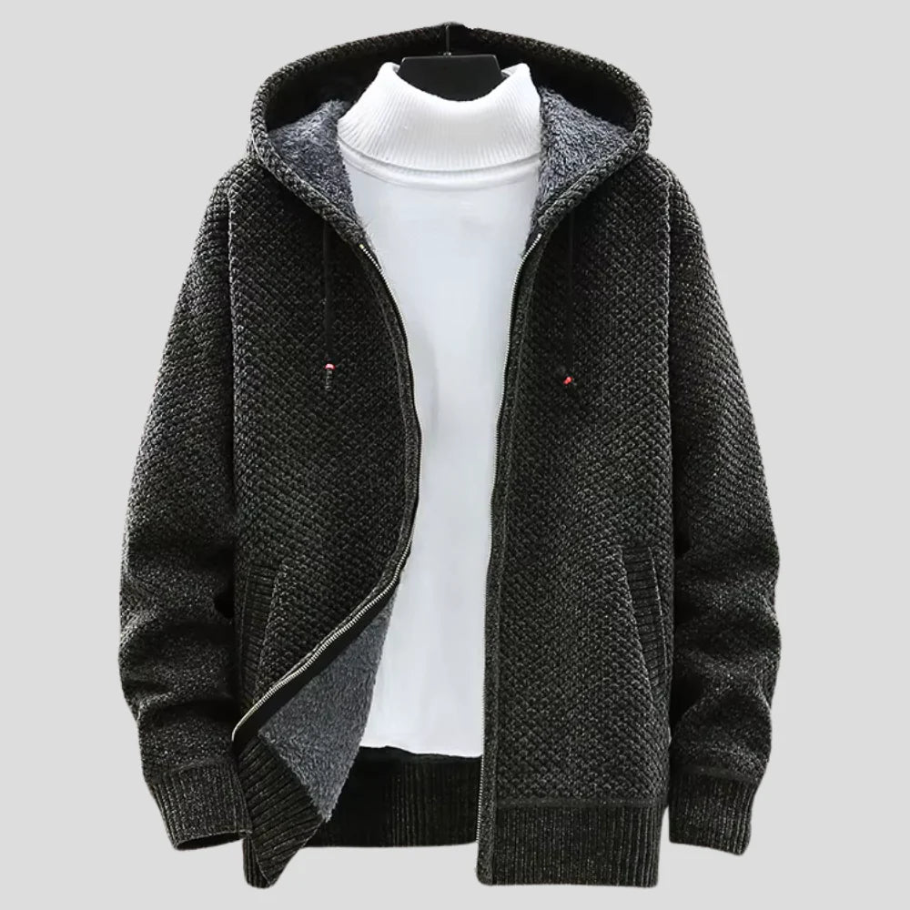 Alex - Paris Knit Hoodie