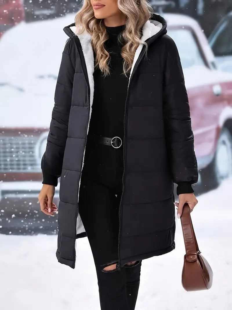 Larisa - Quilted Jacket with Hood