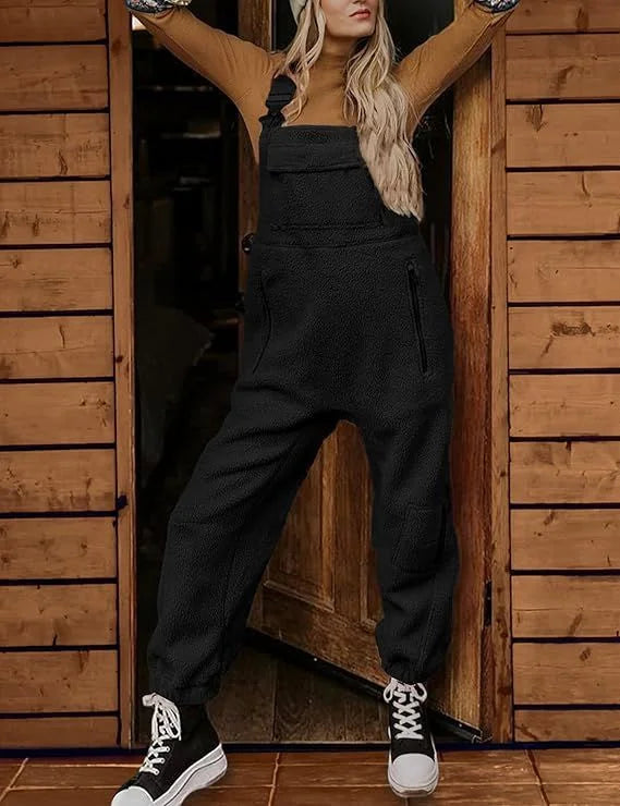 Anaïs - Women's Fleece Thermal Overalls