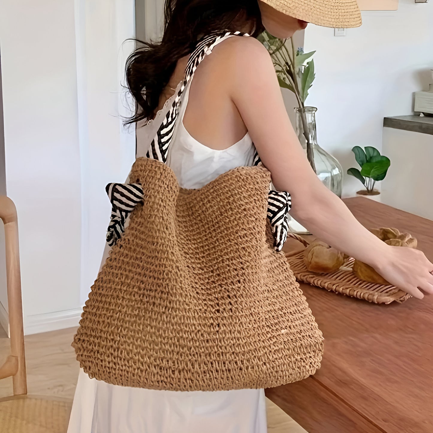 Marceau – Handwoven Boho Carryall