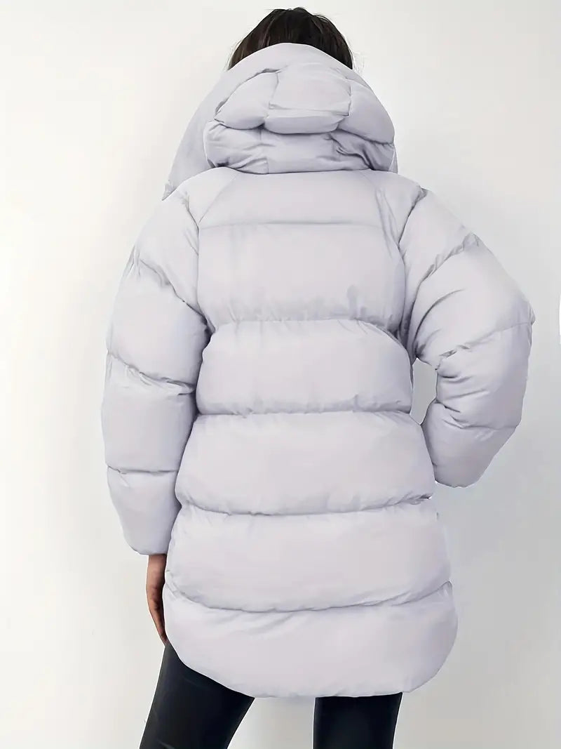 Charmaine - Puffer Jacket with Zippered Hood