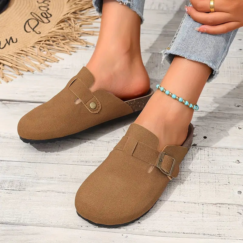 BEATRIX - VINTAGE CHARM MULE SANDALS