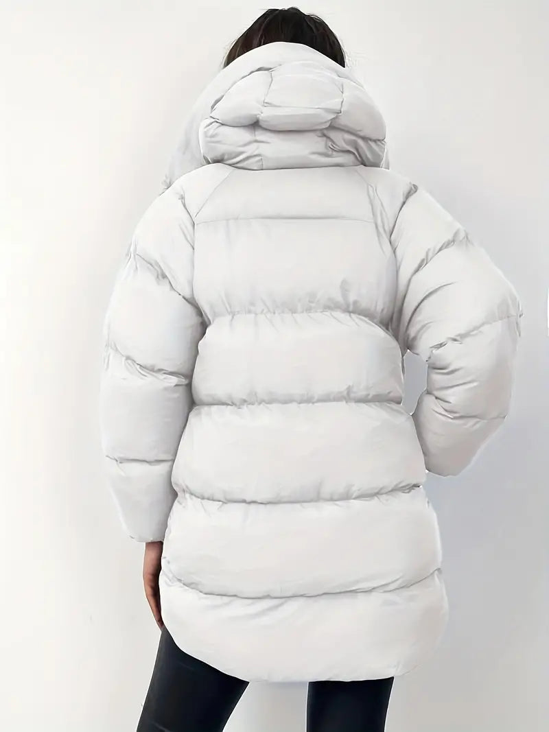 Charmaine - Puffer Jacket with Zippered Hood
