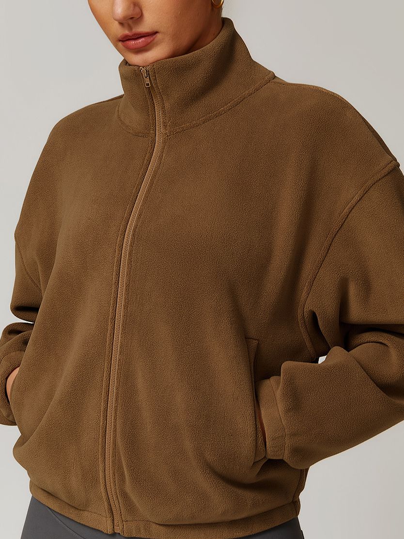 Emy - Fleece Zip-Up Jacket