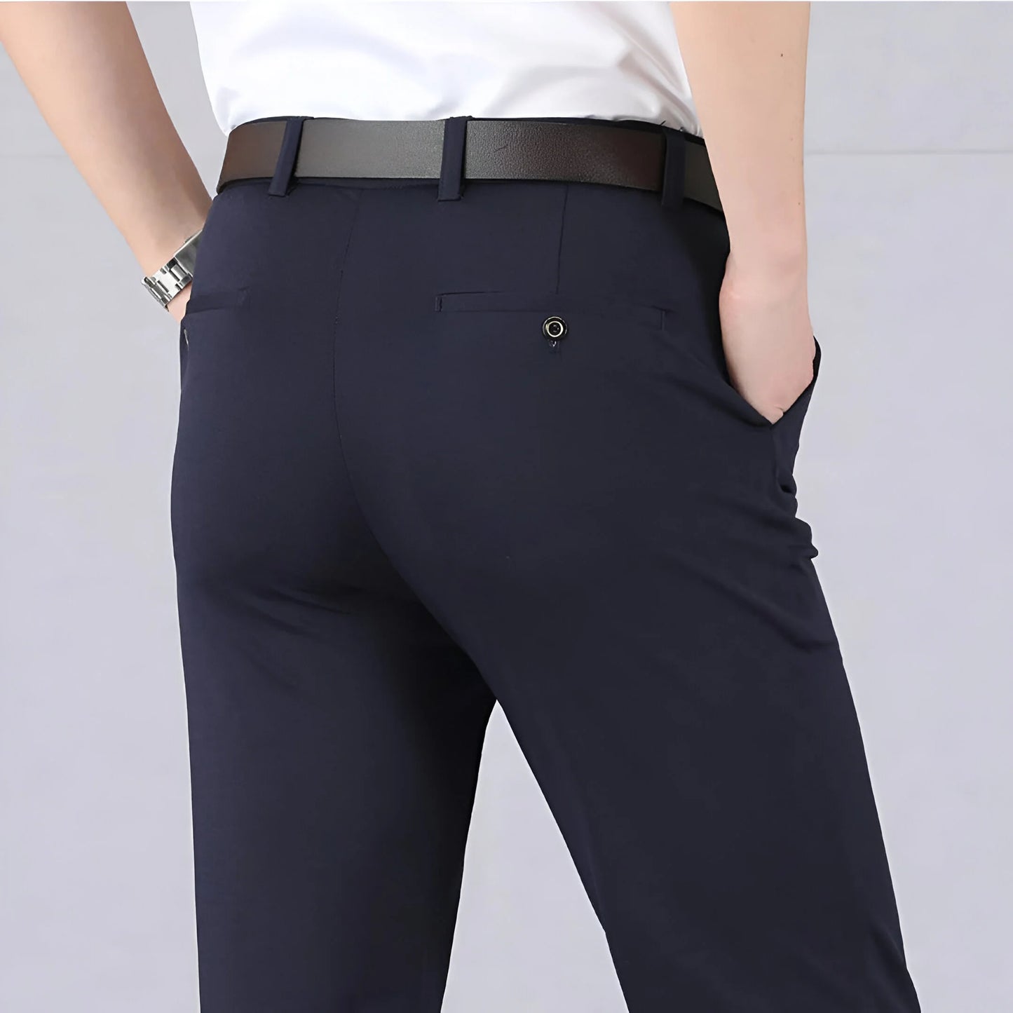 Eloi – Sleek Stretch Trousers for Effortless Style & Comfort