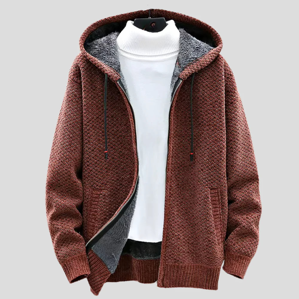Alex - Paris Knit Hoodie