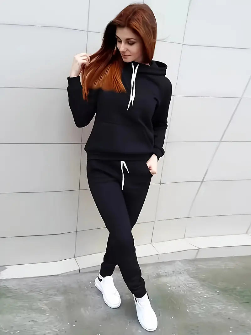 Lubogniewa - Solid Color Sports Jumpsuit