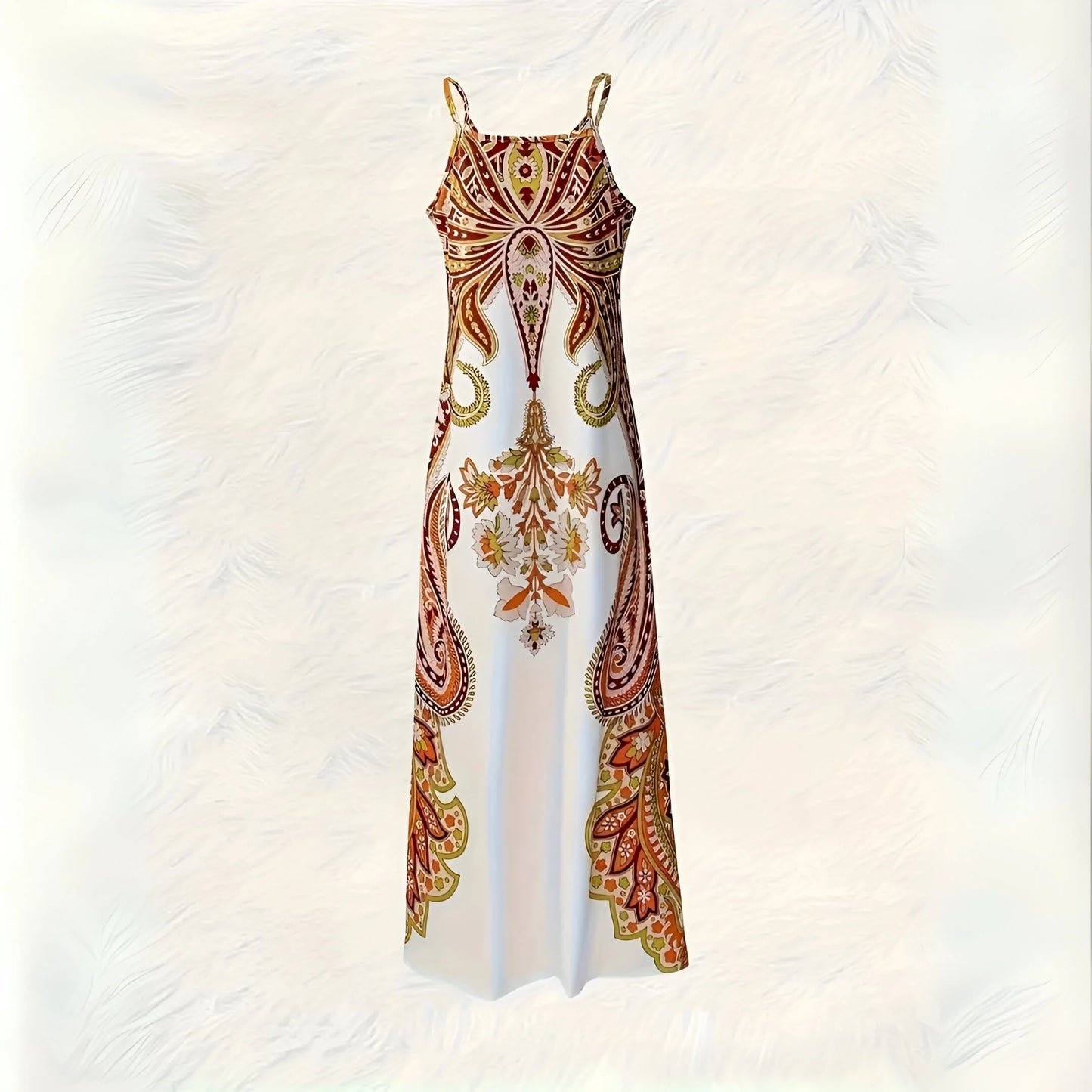 Solène - Bohemian Strappy Dress