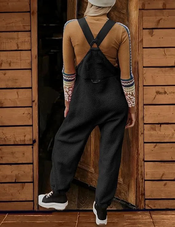 Anaïs - Women's Fleece Thermal Overalls