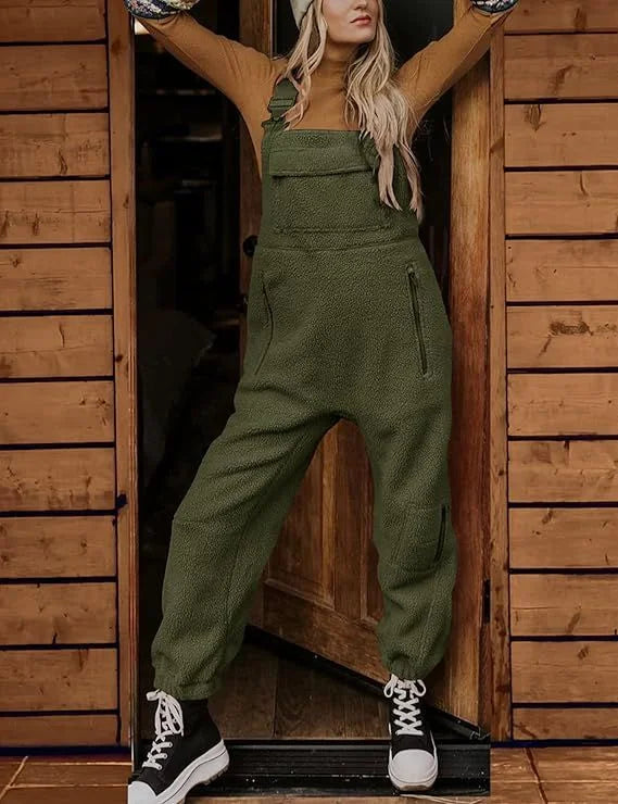 Anaïs - Women's Fleece Thermal Overalls