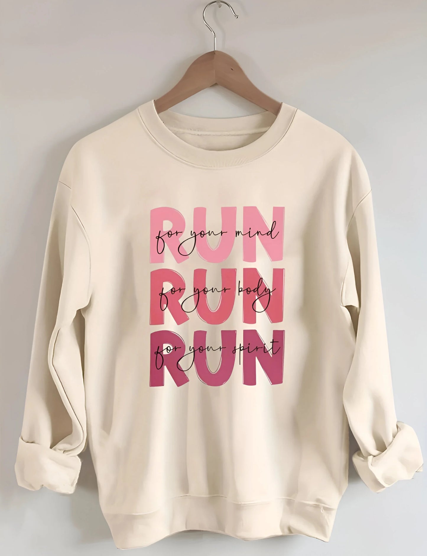 Claire - Running Crewneck Sweatshirt