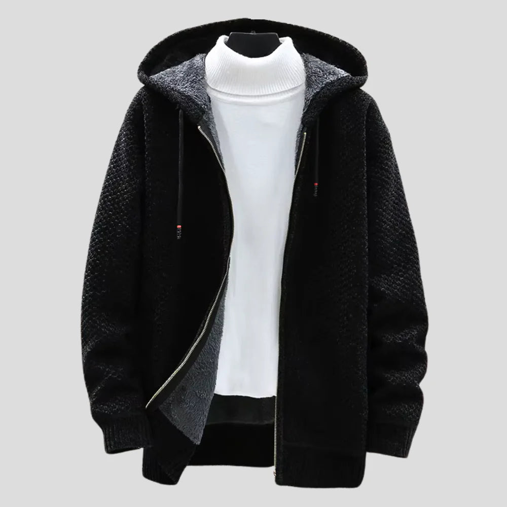 Alex - Paris Knit Hoodie
