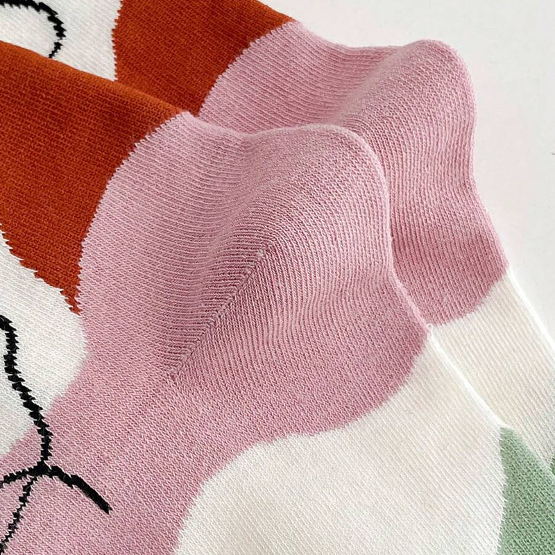 Vivienne – Artistic Abstract Casual Socks