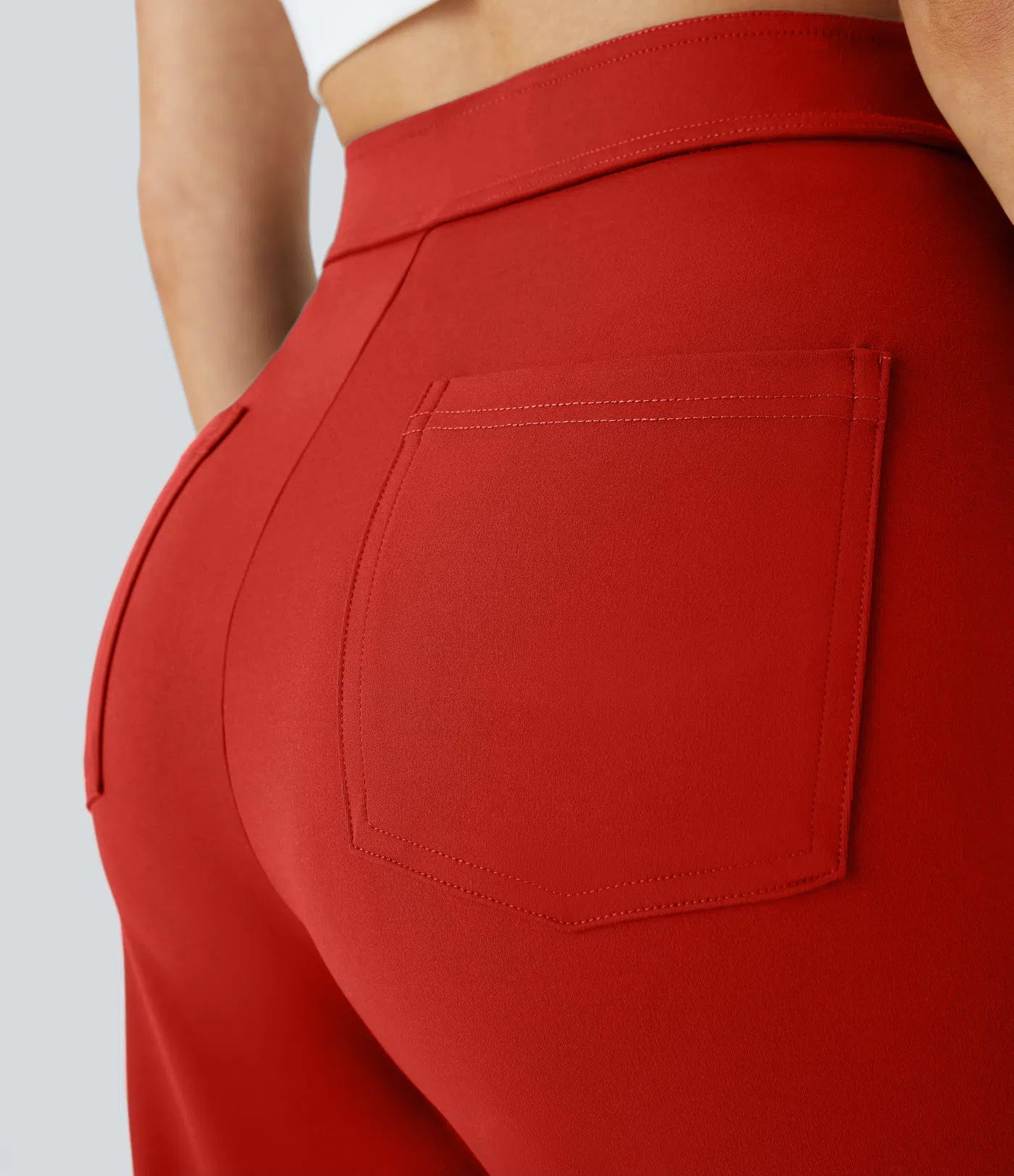 Noé – High-Waisted Wide-Leg Button Pants
