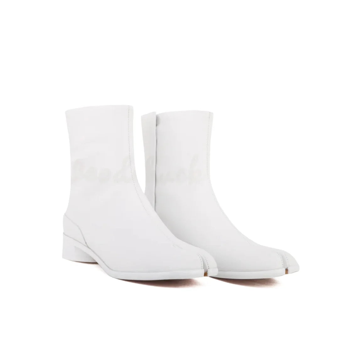 Clémentine Split-Toe Leather Boots
