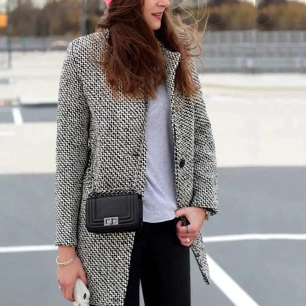 Eleonore - Elegant Long Wool Coat