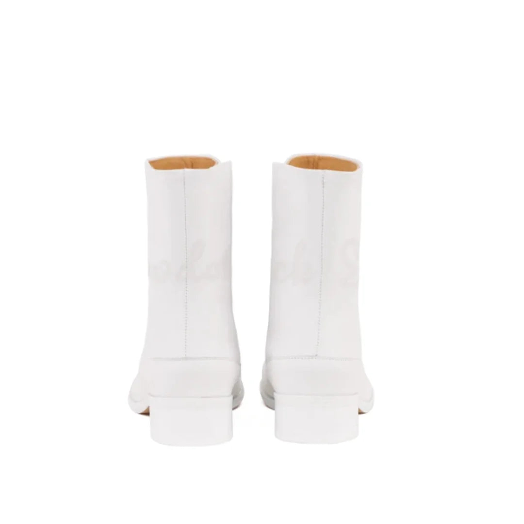 Clémentine Split-Toe Leather Boots