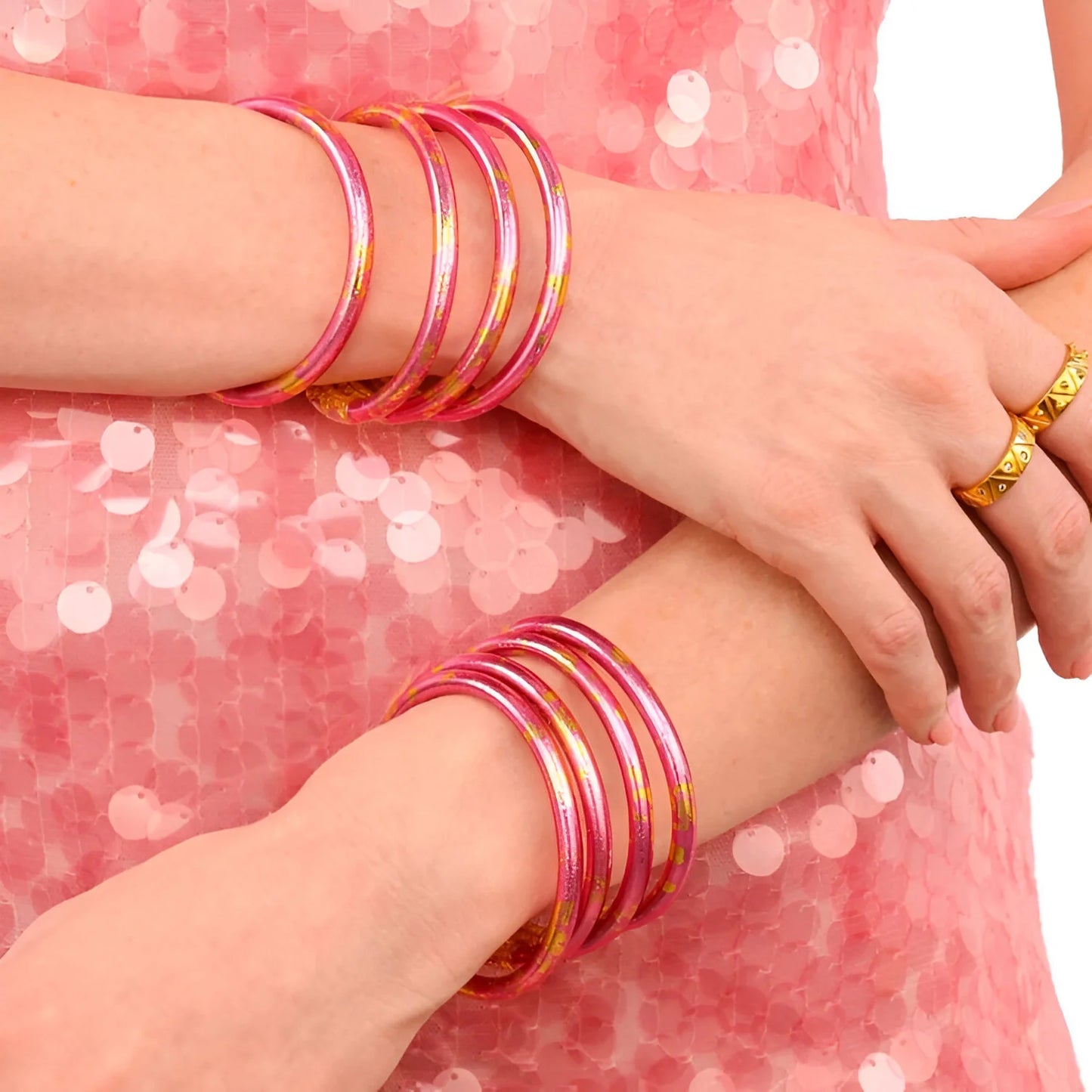 Maëlle Gilded Bangle Set