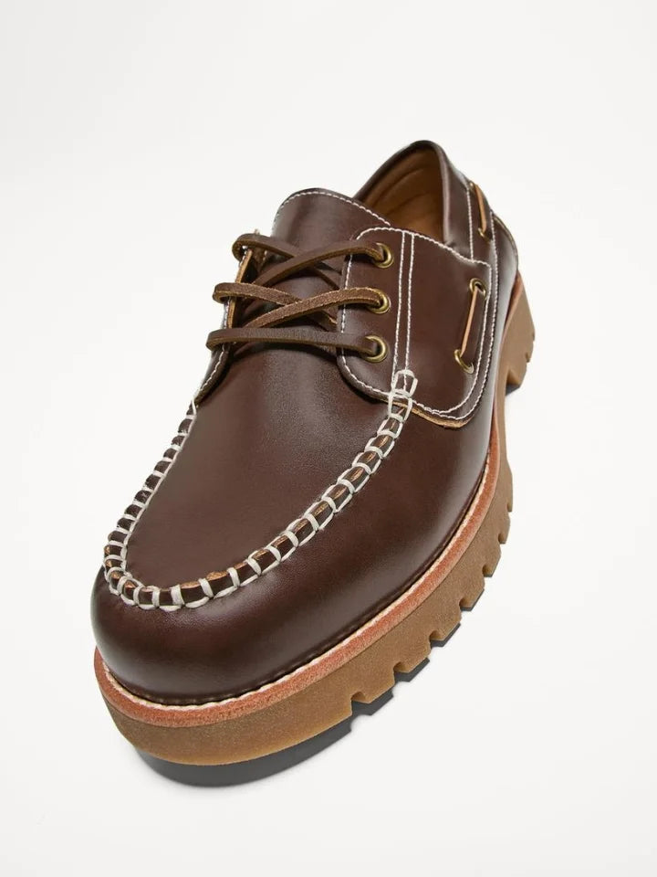 Michael - Classic High Quality Leather Moccasins