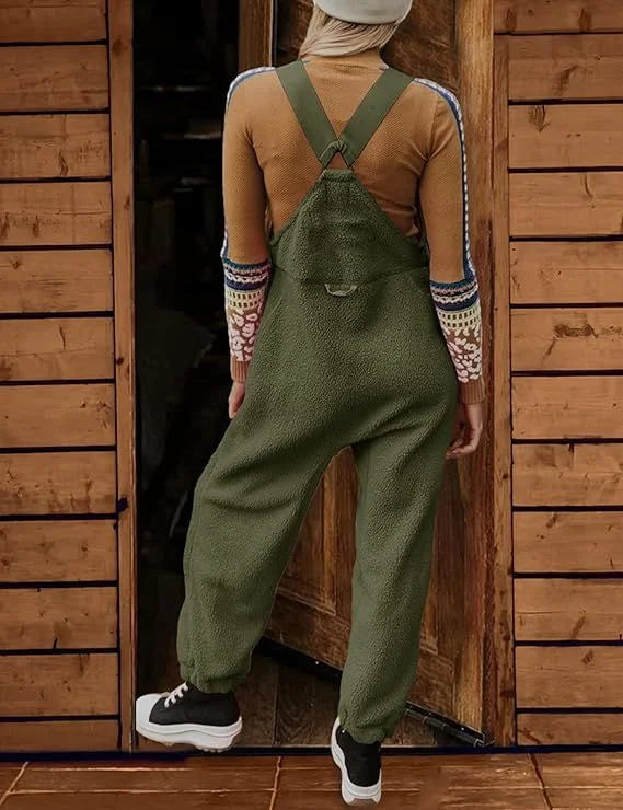 Anaïs - Women's Fleece Thermal Overalls