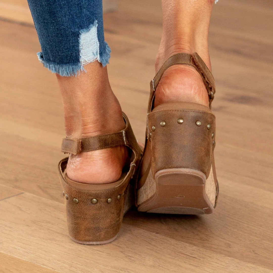 Martyn - Orthopedic Suede Sandals