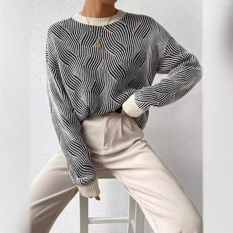 Elvira - Knitted Sweater with Straps