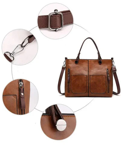 Żelisława - Stylish Leather Bag