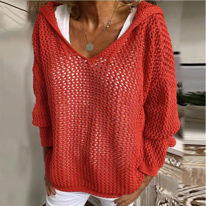 Cudomiła - Hoodie Sweater with Lace
