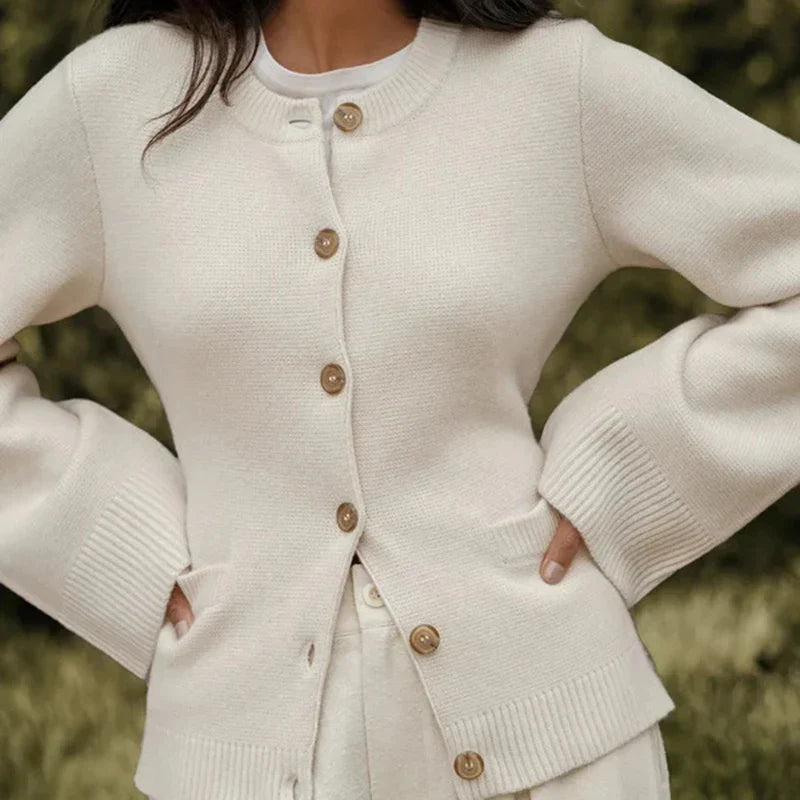 Gnevosa - Soft Button Cardigan