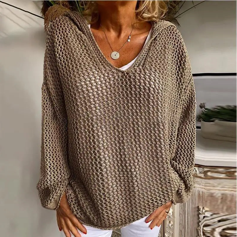 Cudomiła - Hoodie Sweater with Lace