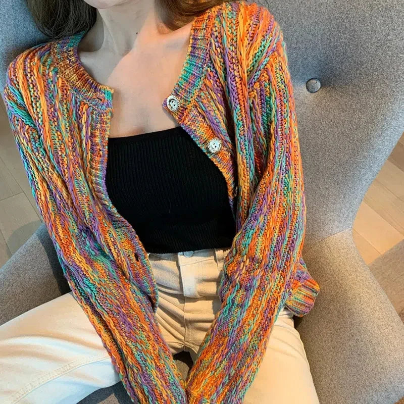 Miljøradna - Knit Sweater in Bright Colors