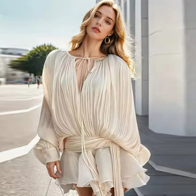 Amber - Angelic Mini Dress