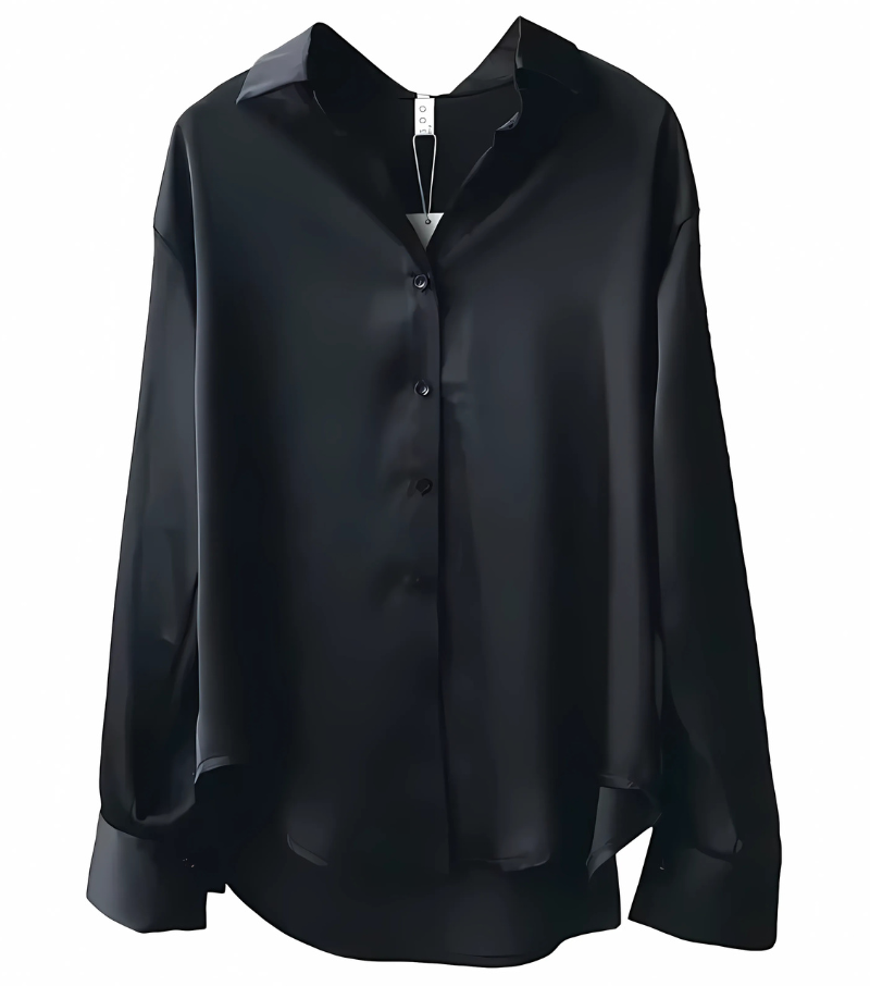 Amory - Elegant Silk Satin Blouse