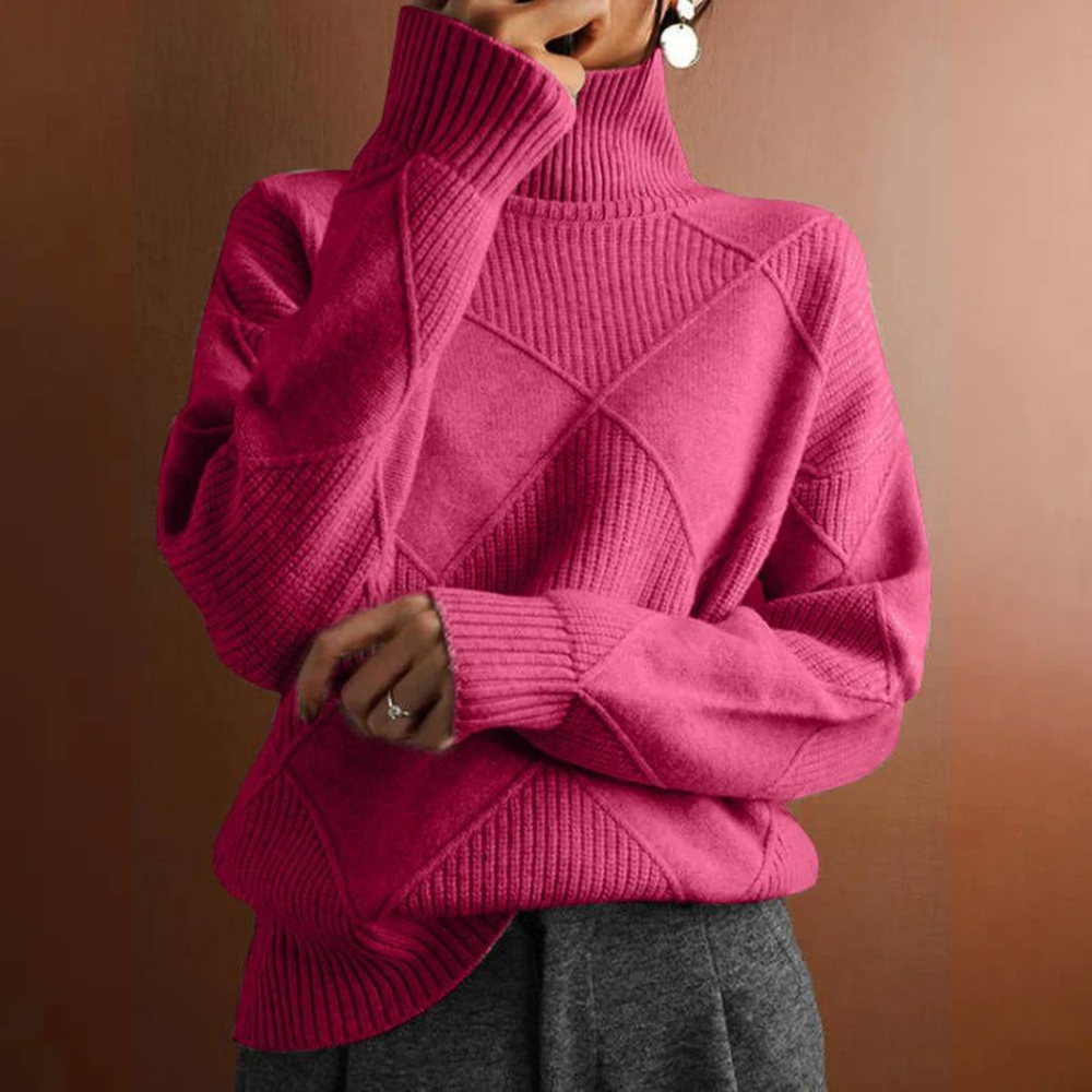 Emma - Loose Turtleneck Pullover