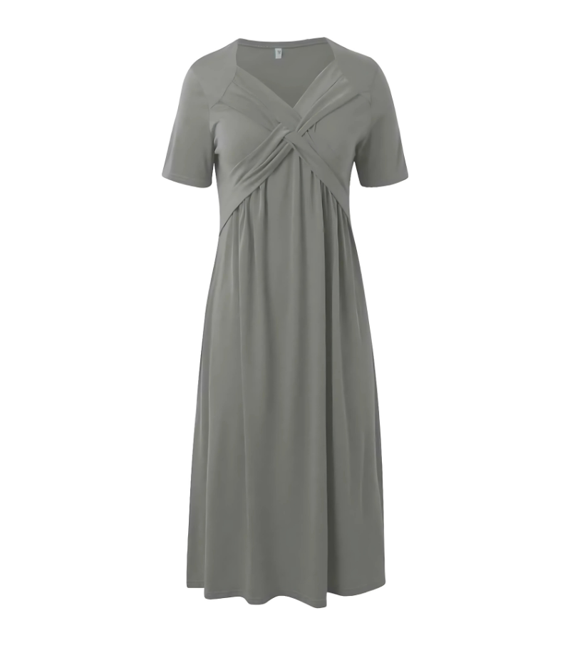 Meline - Feminine Flair Maxi Dress